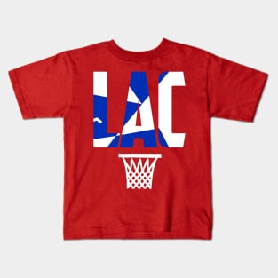 Los Angeles Basketball LAC Kids T-Shirt